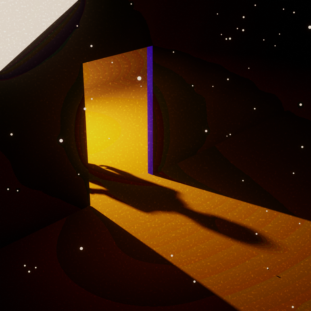 Проход в неидеальный мир (движок рендера - Eevee)